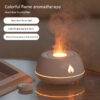 Flame Humidifier Aromatherapy Diffuser – USB, 130ML, 7 Colors | Eliavie