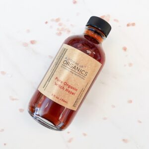 Organic Witch Hazel Facial Toner (4oz) – Natural Acne & Pore Care – Eliavie